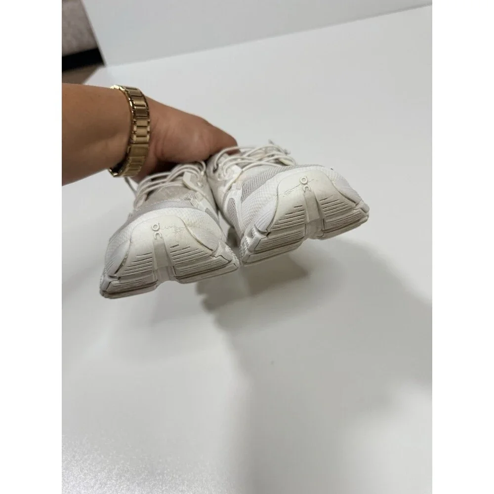 On Cloud 6 Shoes Womens Size 7 Sand /white  CloudTec Running Sneakers Athletic - Picture 4 of 10